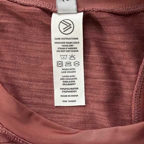 SAVVI Dusty Pink Tank Top Size Medium - Picture 7 of 7